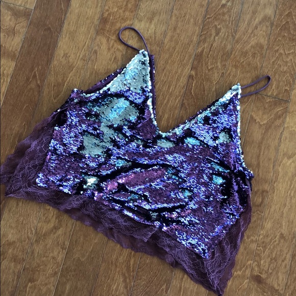 Free People sequin top - Picture 4 of 5